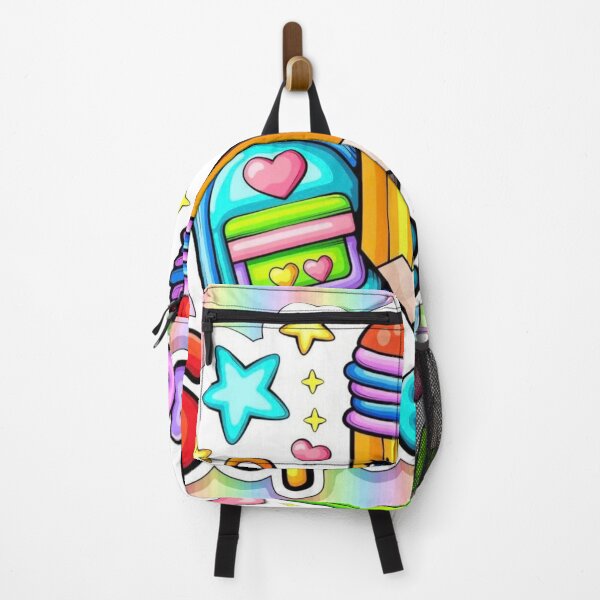 Item preview, A colorful, cartoon-style illustration celebrating the month of September with cute school supplies designed and sold by Robynrebel.