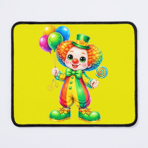 Item preview, Colorful Rainbow Clown with Balloons designed and sold by MagicCrystal.