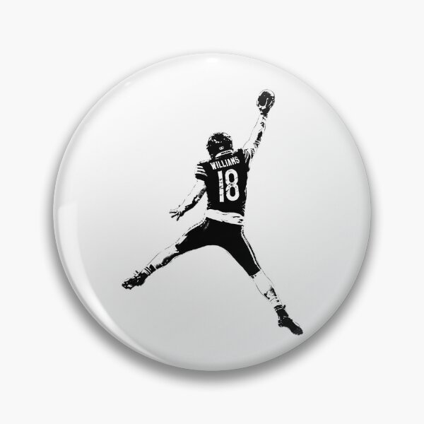Item preview, Caleb Williams Jump Man designed and sold by casey-joyner.
