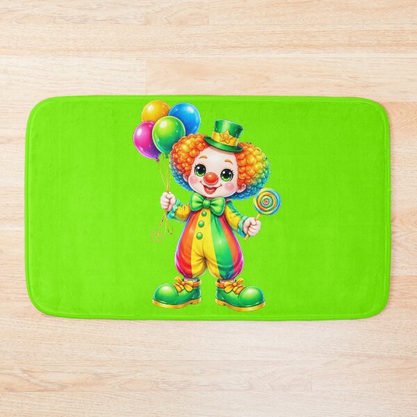 Item preview, Colorful Rainbow Clown with Balloons designed and sold by MagicCrystal.