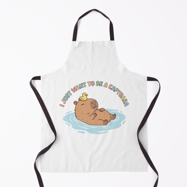 Item preview, I Just Want To Be A Capybara Cute Mental Health Humor designed and sold by Arc2020.