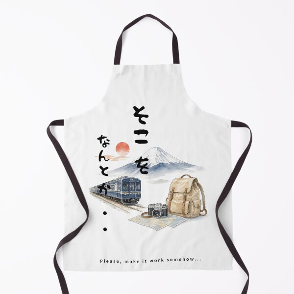 Item preview, Soko wo Nantoka - Please Work With Me | Japan Train Trip | Japanese Design designed and sold by JapanMemoir.