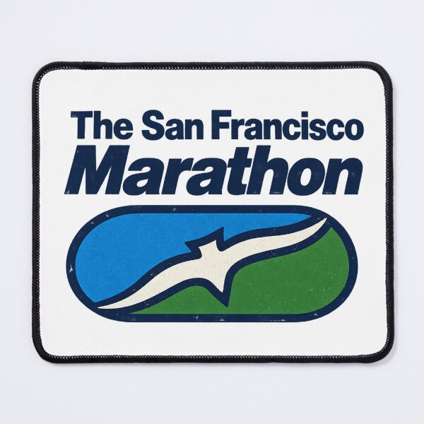 Item preview, San Francisco Marathon – Retro Bay Area Running designed and sold by bisha.