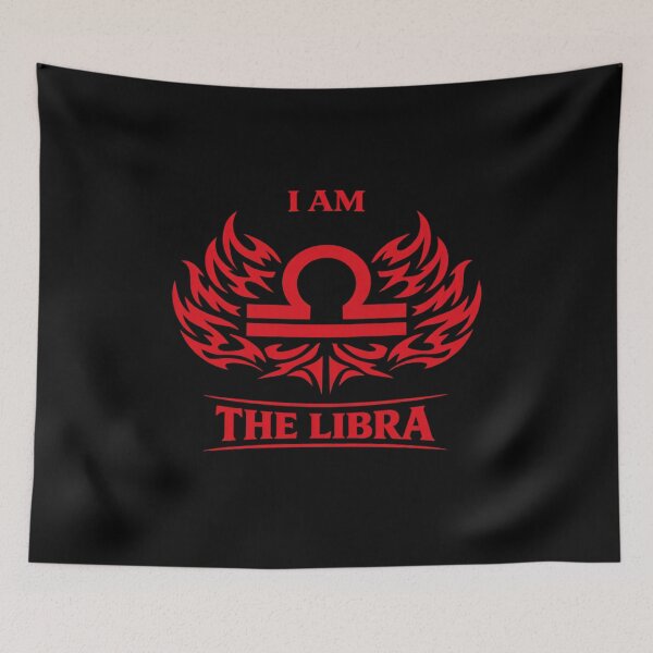 Item preview, ): I Am The Libra -Tribal version  designed and sold by Men's World Art.