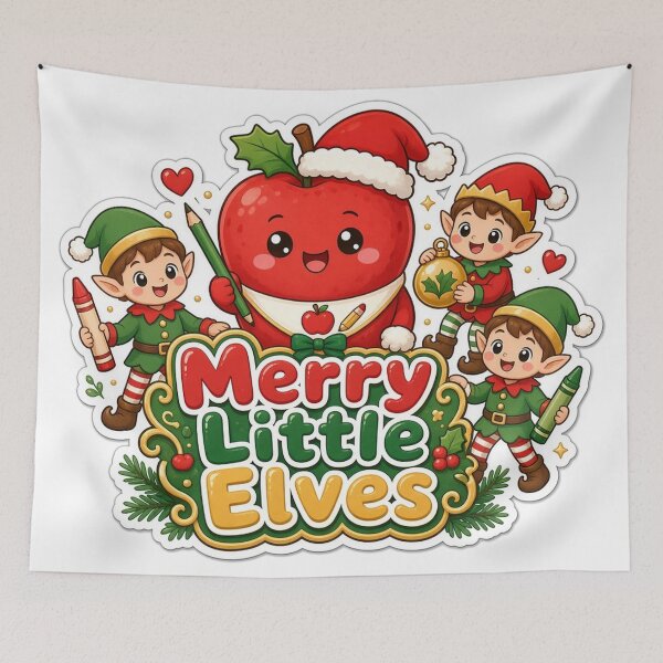 Item preview, Daycare Teacher Christmas Merry Little Elves Gift designed and sold by Soft Merch.