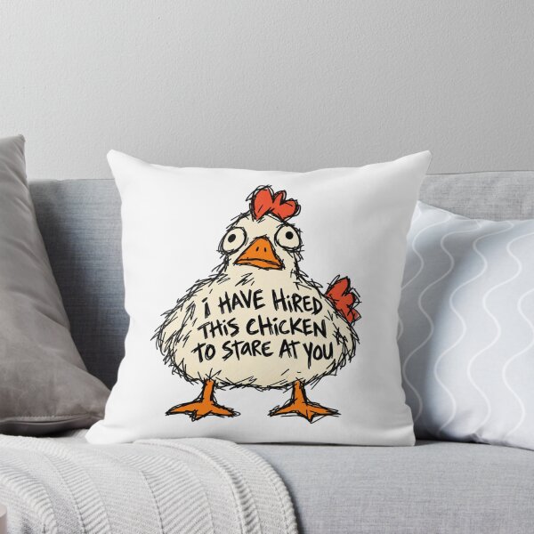 Item preview, I Hired This Chicken To Stare At You designed and sold by MonkiFlipp.