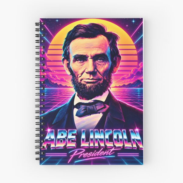 Item preview, Abe Lincoln Synthwave designed and sold by Durro.