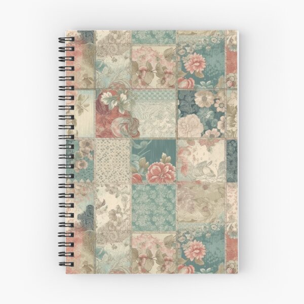 Item preview, Shabby Chic Vintage Floral Patchwork Pattern designed and sold by pinkal.