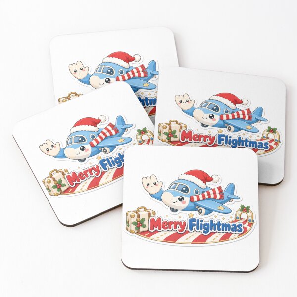 Item preview, Flight Attendant Christmas Merry Flightmas Gift designed and sold by Soft Merch.