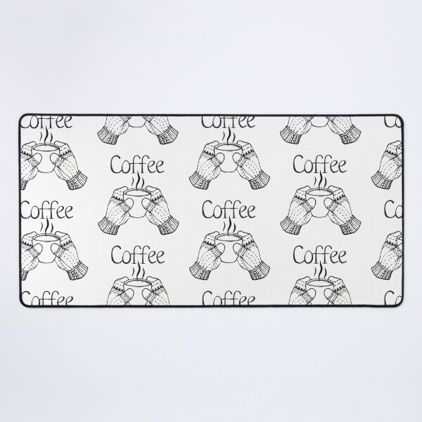 Item preview, Mittens Holding Coffee Cozy Winter Gift 1 designed and sold by OneLine Studio.