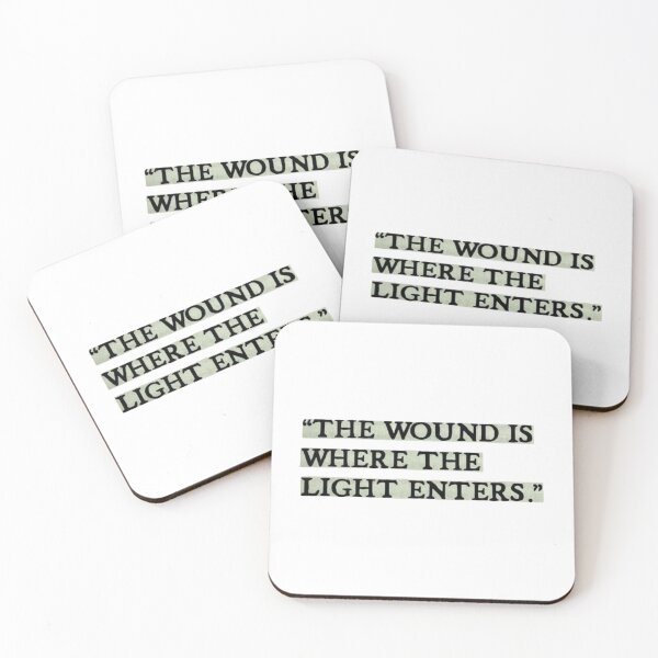 Item preview, the wound is where the light enters designed and sold by geeksvintage.