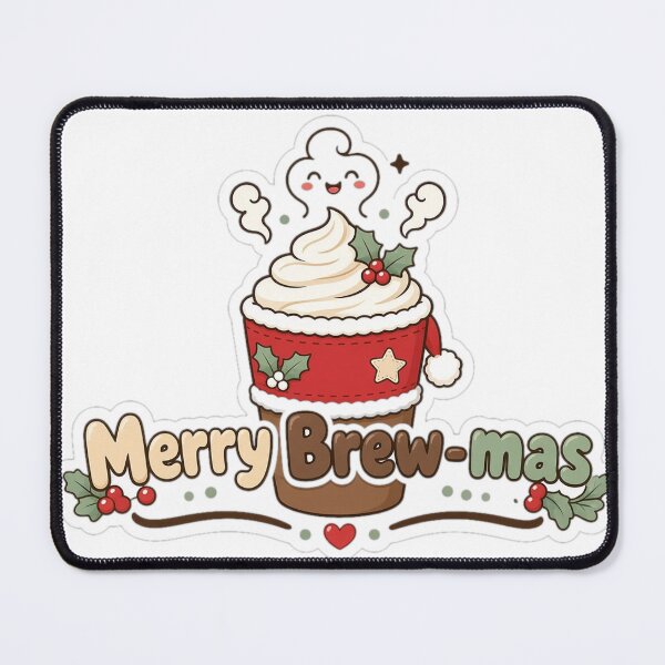 Item preview, Barista Christmas Merry Brew-mas Gift designed and sold by Soft Merch.