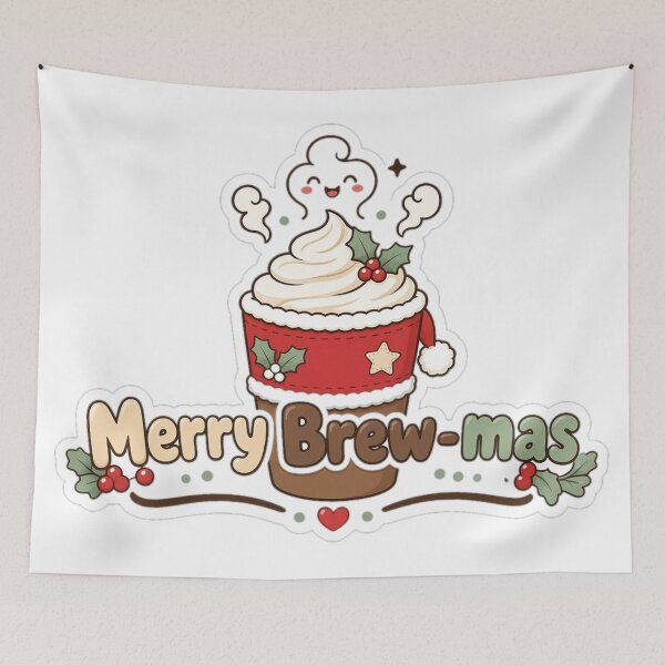Item preview, Barista Christmas Merry Brew-mas Gift designed and sold by Soft Merch.