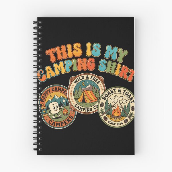 Item preview, This Is My Camping Shirt Campers Outdoor Enthusiast Nature Lover Adventure designed and sold by PopStars1993.