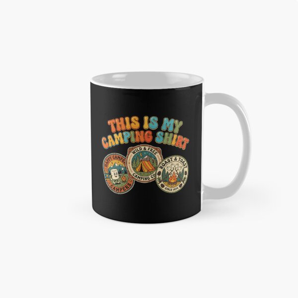 Item preview, This Is My Camping Shirt Campers Outdoor Enthusiast Nature Lover Adventure designed and sold by PopStars1993.