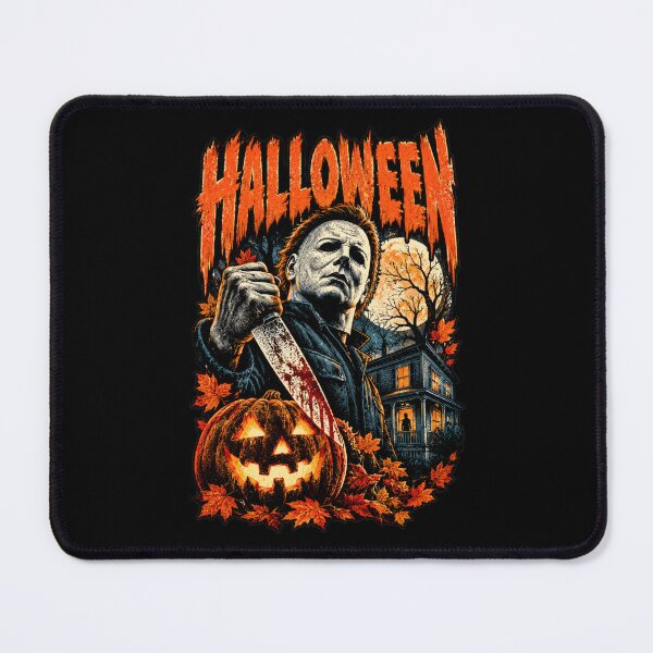 Item preview, Retro Halloween Horror Poster | Vintage Slasher Movie Art | Classic Horror Fan Design designed and sold by DopeyRobot.