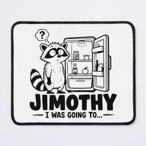 Item preview, Jimothy Raccoon Fridge Funny designed and sold by ViolettaGlass.