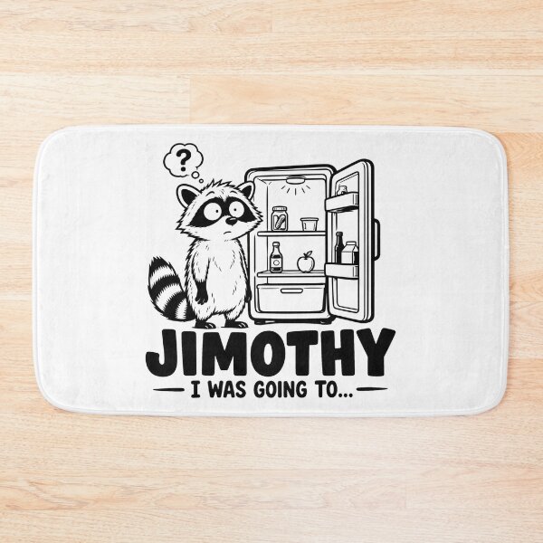 Item preview, Jimothy Raccoon Fridge Funny designed and sold by ViolettaGlass.