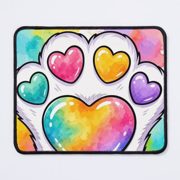 Item preview, A fluffy white cat or dog paw designed and sold by Robynrebel.