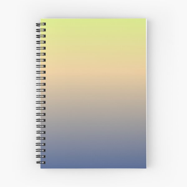 Item preview, Chartreuse Peach Navy Blue Ombre Gradient designed and sold by Zaya_art.