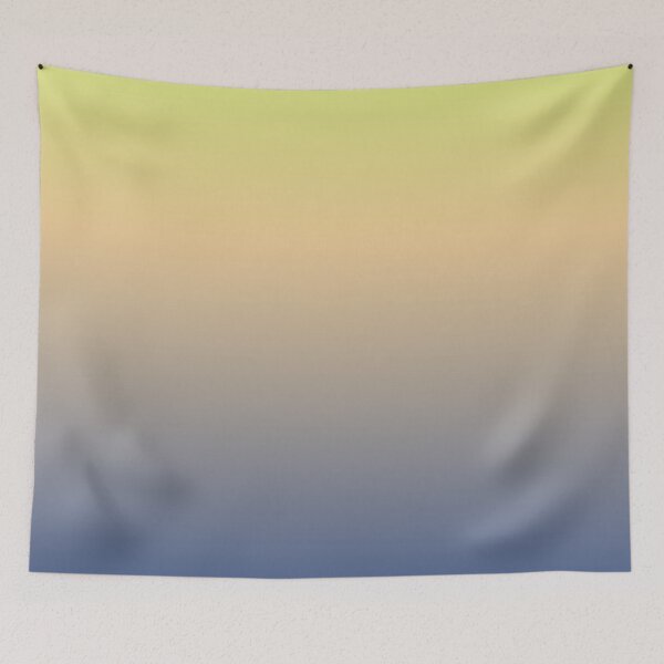 Item preview, Chartreuse Peach Navy Blue Ombre Gradient designed and sold by Zaya_art.