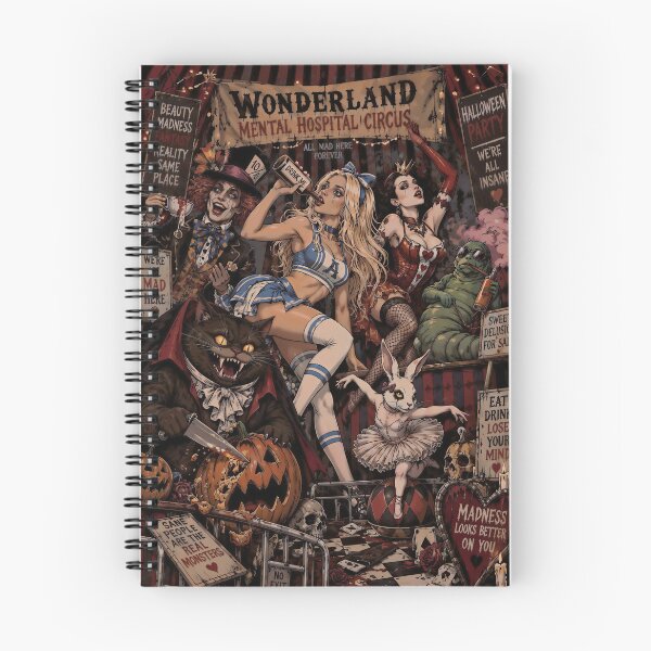 Item preview, Insane Halloween Party in Wonderland designed and sold by AliceWhiteDF.