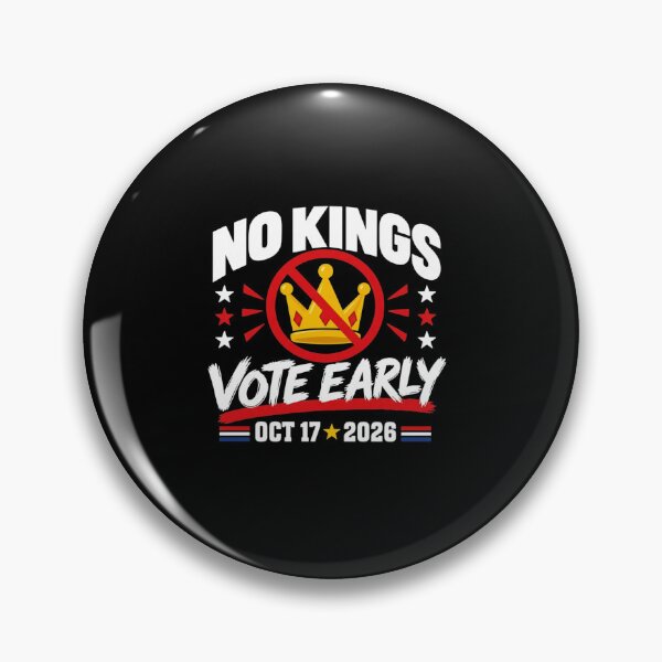Item preview, No Kings Vote Early October 17 2026 designed and sold by skylove94.