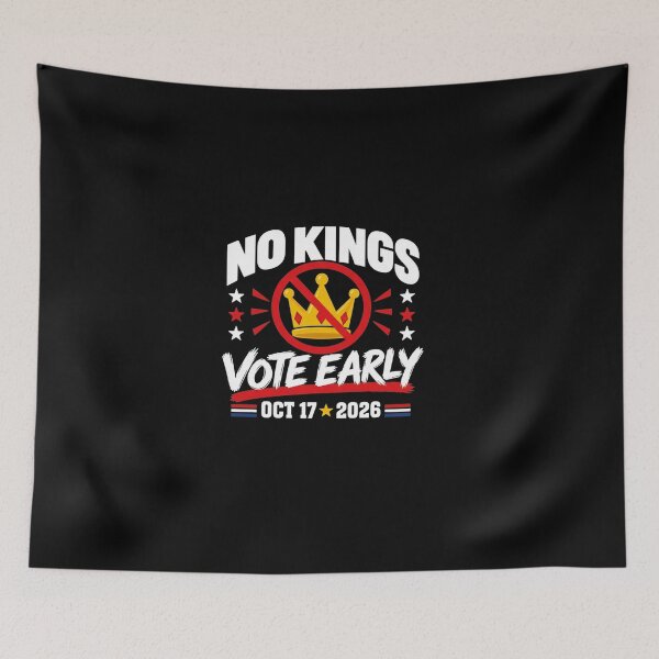 Item preview, No Kings Vote Early October 17 2026 designed and sold by skylove94.