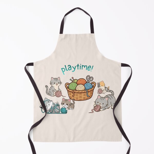 Item preview, Playtime Cute Kittens with Colorful Yarn designed and sold by Mazza-mazza.