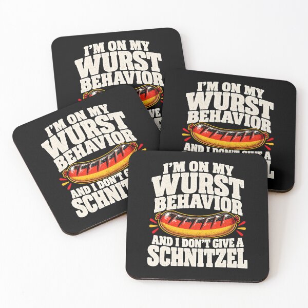 Item preview, I'm on my wurst behavior and I don't give a schnitzel designed and sold by a-turner-paint.