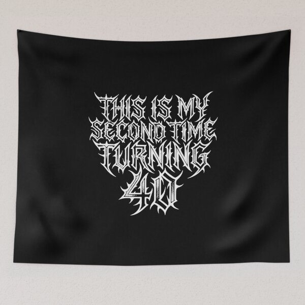 Item preview, This Is My Second Time Turning 40 Eighty Years Old Birthday Humor designed and sold by PopStars1993.