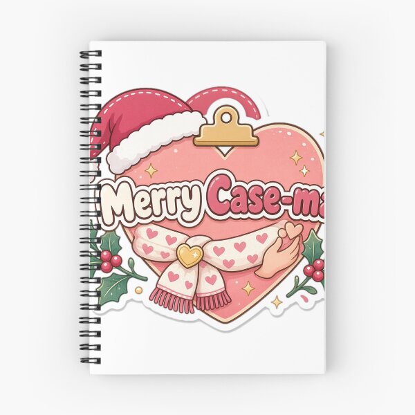 Item preview, Social Worker Christmas Merry Case-mas Gift designed and sold by Soft Merch.