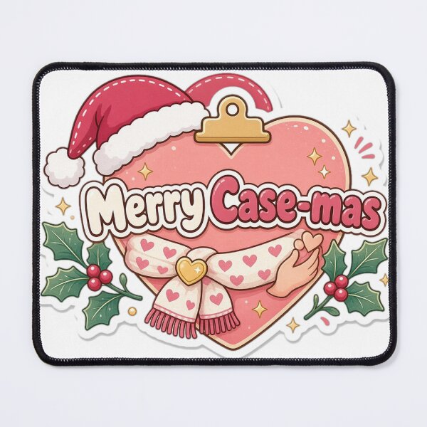 Item preview, Social Worker Christmas Merry Case-mas Gift designed and sold by Soft Merch.