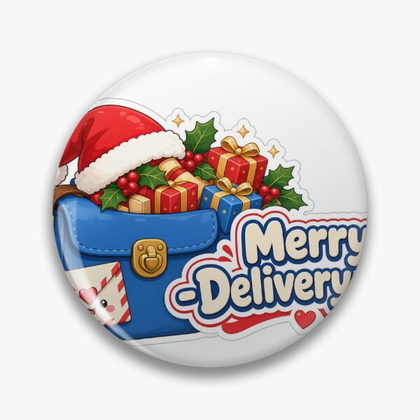 Item preview, Mail Carrier Christmas Merry Delivery-mas Gift designed and sold by Soft Merch.