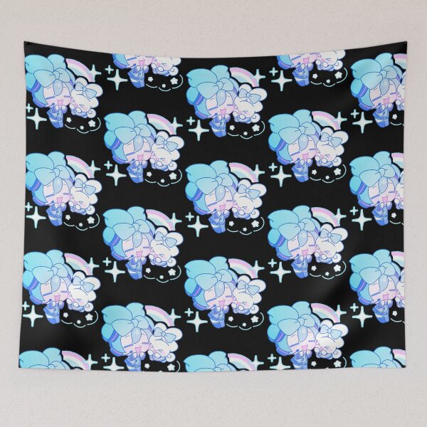 Item preview, Miku And Cinnamoroll With Adorable Chibi Bows designed and sold by radford-nakesha.