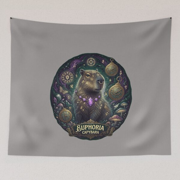 Item preview, Cosmic Capybara Celestial Art Wearable-95 designed and sold by FabianSchloe.