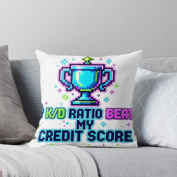 Item preview, my-kd-ratio-beats-my-credit-score-funny-gamer designed and sold by kyoubi100.