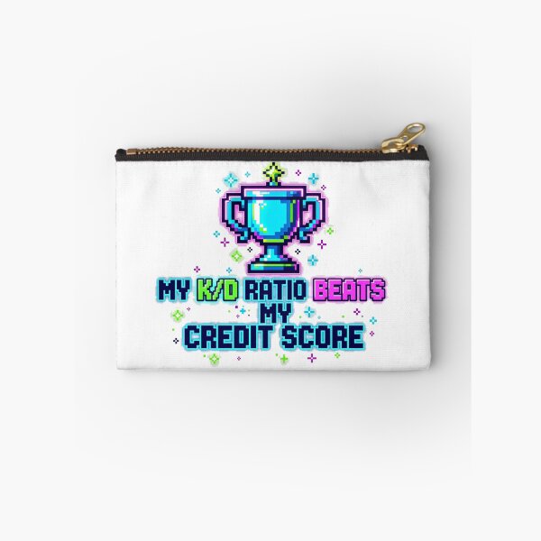 Item preview, my-kd-ratio-beats-my-credit-score-funny-gamer designed and sold by kyoubi100.