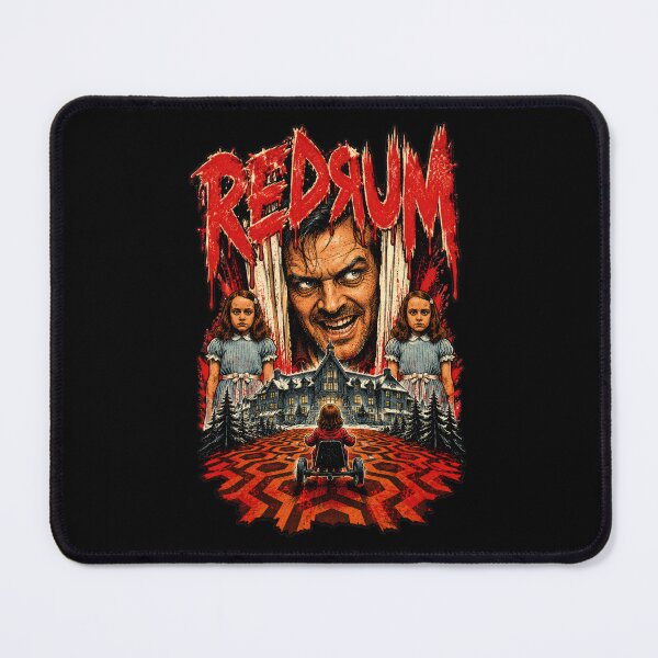 Item preview, The Shining REDRUM Vintage Horror Poster | Overlook Hotel Horror Movie Art designed and sold by DopeyRobot.