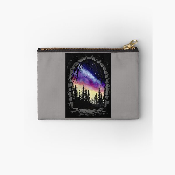 Item preview, Cosmic Galaxy Forest Woman Silhouette Art-92 designed and sold by FabianSchloe.