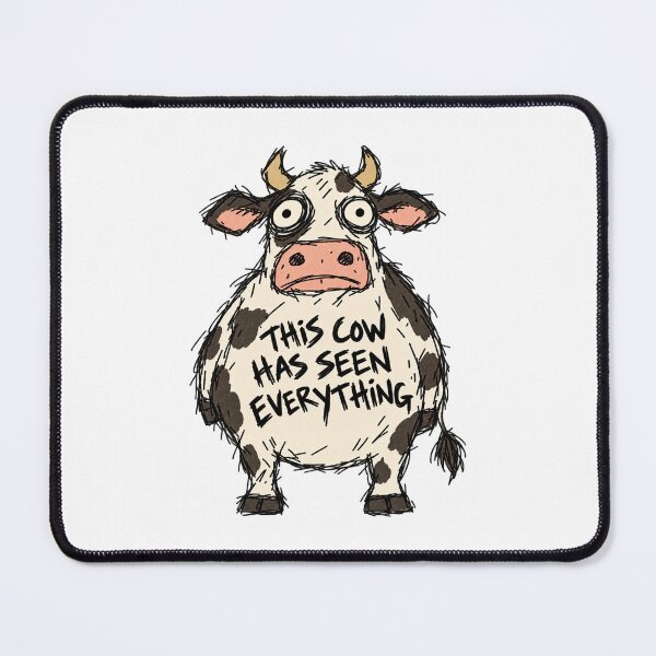 Item preview, This Cow Has Seen Everything designed and sold by MonkiFlipp.