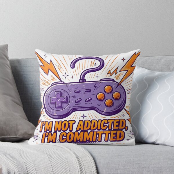 Item preview, im-not-addicted-im-committed-funny-gamer designed and sold by kyoubi100.