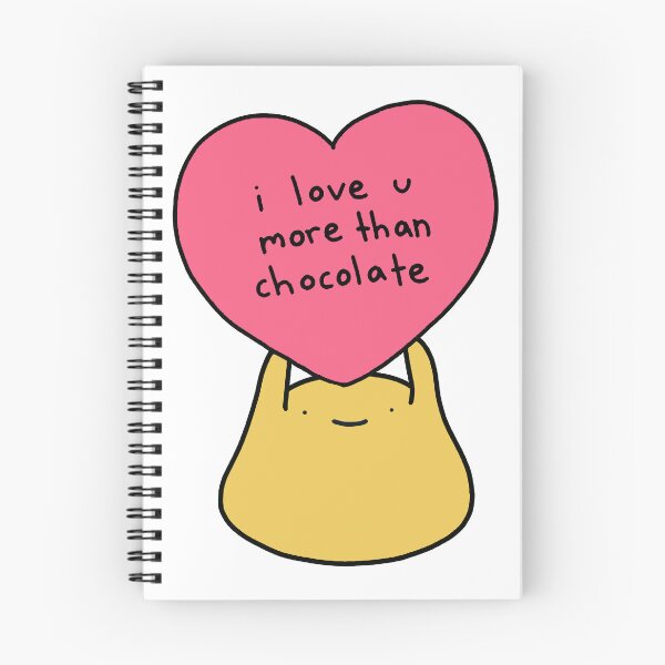 Item preview, I Love U More Than Chocolate designed and sold by brendajmoore9.