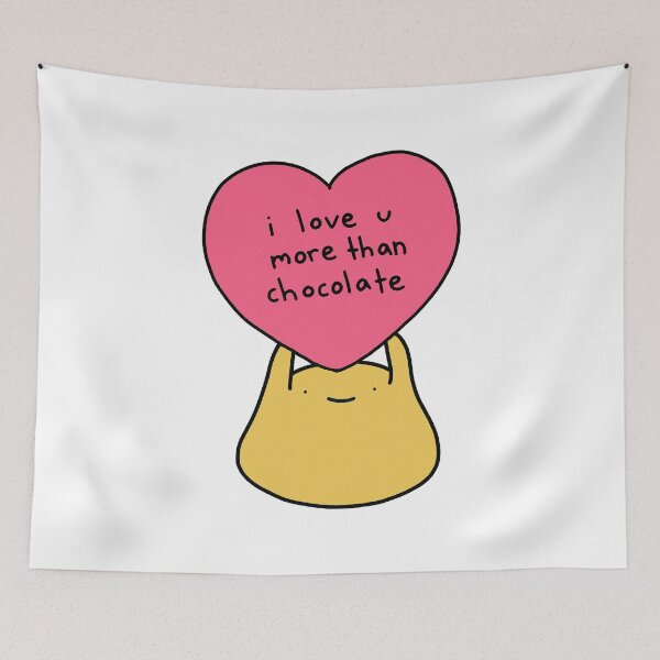 Item preview, I Love U More Than Chocolate designed and sold by brendajmoore9.