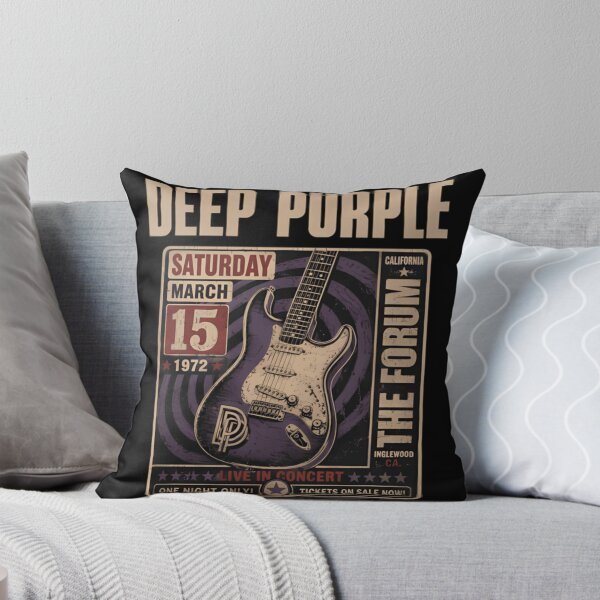 Item preview, Deep Purple Vintage Electric Guitar Poster designed and sold by MutationStation.