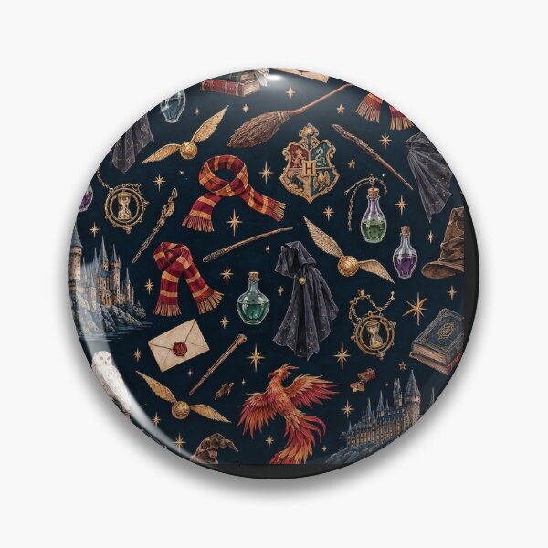 Item preview, Wizarding Magic Dark Academia Seamless Pattern designed and sold by VØDUM® STORE.