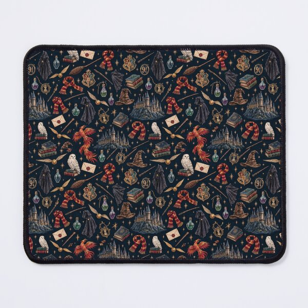 Item preview, Wizarding Magic Dark Academia Seamless Pattern designed and sold by VØDUM® STORE.