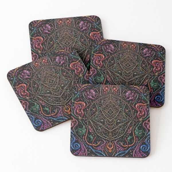 Item preview, Whimsical Alchemist Sacred Geometry - Witchcore Art designed and sold by Vhelir-Art.