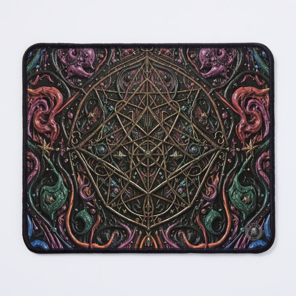 Item preview, Whimsical Alchemist Sacred Geometry - Witchcore Art designed and sold by Vhelir-Art.
