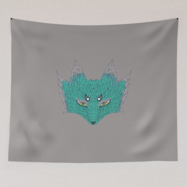 Item preview, Cosmic Mystical Fox Spirit Animal Tee-28 designed and sold by FabianSchloe.
